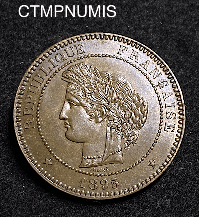 MONNAIE 10 CENTIMES CERES 1895 A PARIS SUP CTMP NUMIS Achat Vente