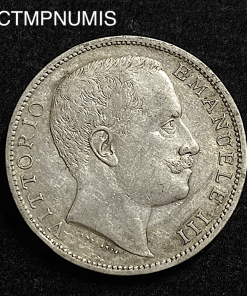 ,ITALIE,2,LIRE,ARGENT,1906,