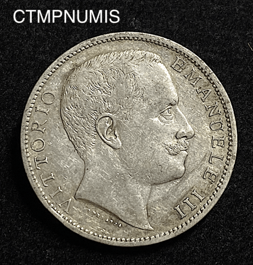 ,ITALIE,2,LIRE,ARGENT,1906,