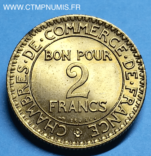 2 FRANCS DOMARD CHAMBRES DE COMMERCE 1923 SUP - CTMP NUMIS - Achat ...