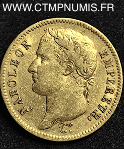 ,40,FRANCS,OR,NAPOLEON,I°,EMPIRE,1812,A,PARIS