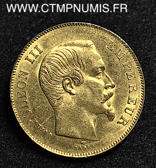 ,50,FRANCS,OR,NAPOLEON,III,1855,A,PARIS,