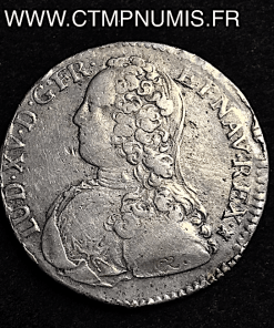 LOUIS XV 1/2 ECU AUX 1727 M TOULOUSE
