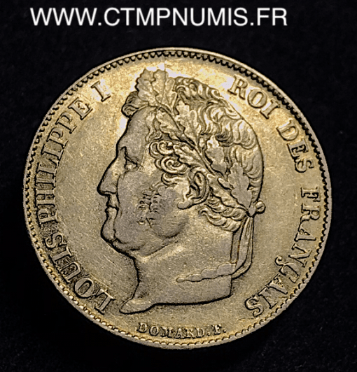 20 FRANCS OR LOUIS PHILIPPE I° 1834 A PARIS