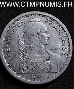 INDOCHINE ESSAI 20 CENTIMES ALUMINIUM 1945