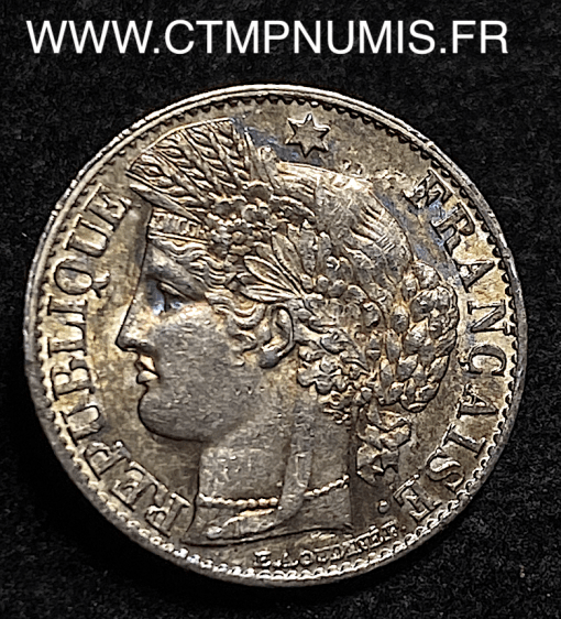 50 CENTIMES ARGENT CERES 1895 A PARIS SPL