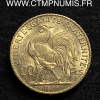 ,20,FRANCS,OR,COQ,1899,