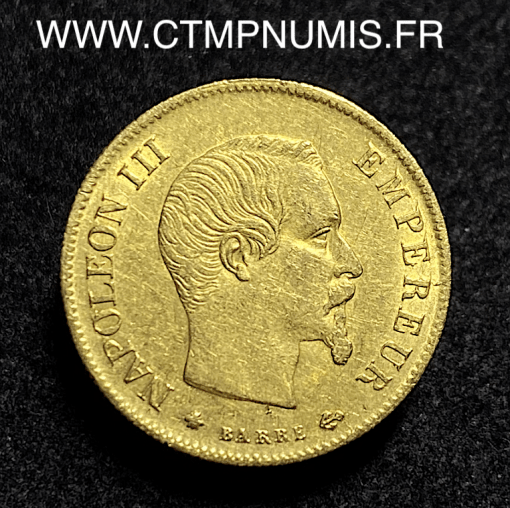 ,10,FRANCS,OR,NAPOLEON,III,1860,STRASBOURG,