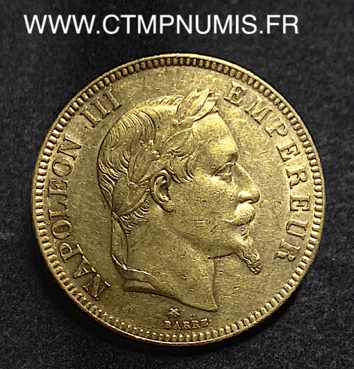 ,100,FRANCS,OR,NAPOLEON,III,1869,PARIS,