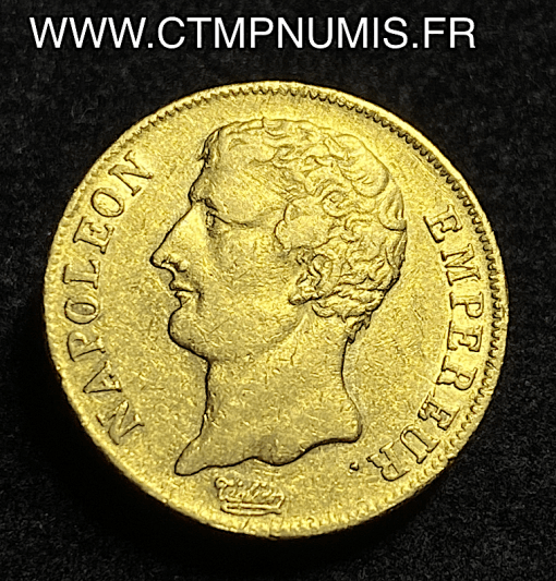 ,MONNAIE,REPUBLIQUE,20,FRANCS,OR,NAPOLEON,EMPEREUR,AN,12,PARIS,