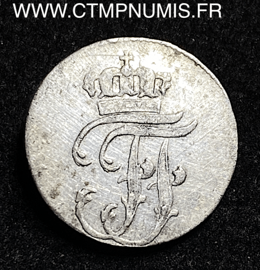 ,MONNAIE,ALLEMAGNE,MECKLENBURG,1,SCHILLING,ARGENT,1798,