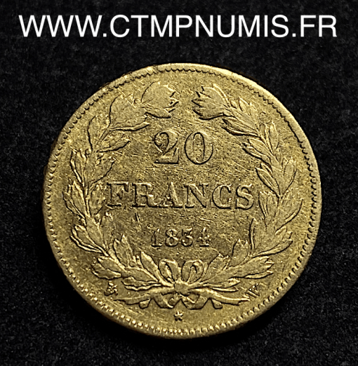 ,MONNAIE,ROYALE,LOUIS,PHILIPPE,20,FRANCS,OR,1834,W,LILLE,