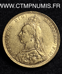 ,MONNAIE,GRANDE,BRETAGNE,1,SOUVERAIN,OR,VICTORIA,1891,