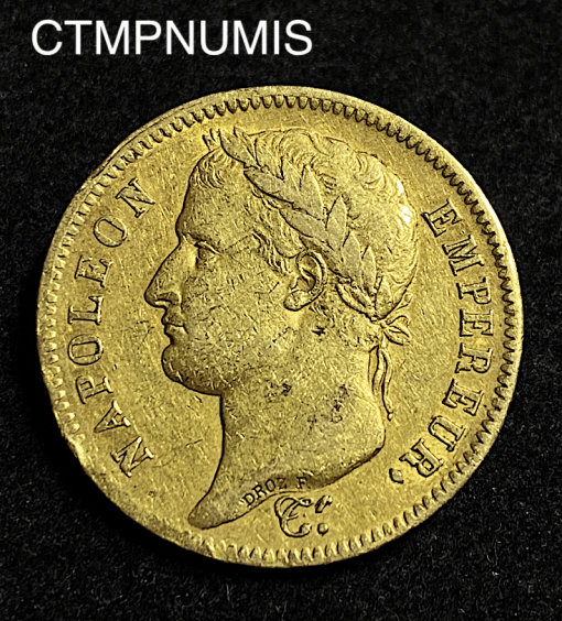 ,MONNAIE,EMPIRE,40,FRANCS,OR,NAPOLEON,I°,1811,