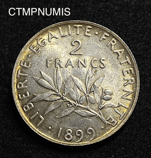 ,MONNAIE,2,FRANCS,SEMEUSE,1899,SPL,