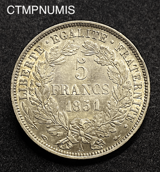 ,MONNAIE,FRANCAISE,5,FRANCS,ARGENT,CERES,1851,