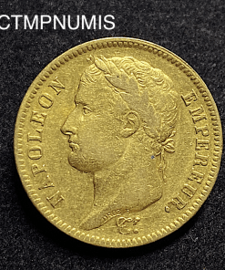 ,MONNAIE,EMPIRE,40,FRANCS,OR,NAPOLEON,I°,1813,