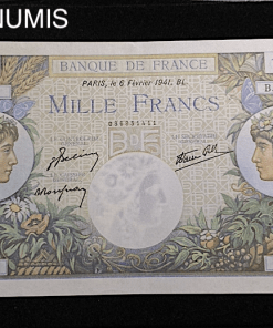 ,BILLET,FRANCAIS,1000,FRANCS,COMMERCE,INDUSTRIE,1941,NEUF,