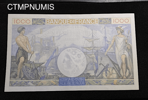 ,BILLET,FRANCAIS,1000,FRANCS,COMMERCE,INDUSTRIE,1941,NEUF,