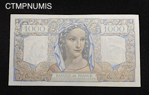 ,BILLET,1000,FRANCS,MINERVE,1945,NEUF,