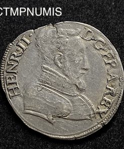 ,MONNAIE,ROYALE,TESTON,HENRI,II,1553,PARIS,