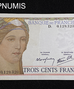 ,BILLET,300,FRANCS,1938,LETTRE,D,