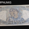 ,BILLET,1000,FRANCS,MINERVE,1946,