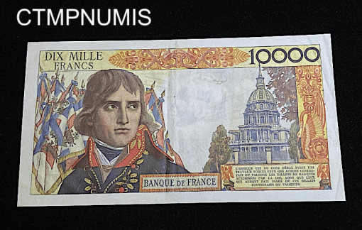 ,BILLET,10000,FRANCS,BONAPARTE,1957,