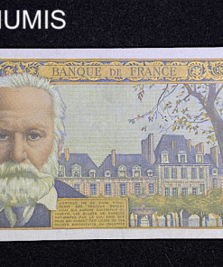 ,BILLET,5,NF,SURCHARGE,500,FRANCS,HUGO,1959,