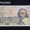 ,BILLET,10,NF,SURCHARGE,1000,FRANCS,RICHELIEU,1957,