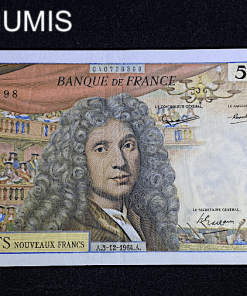 ,BILLET,500,NOUVEAUX,FRANCS,MOLIERE,1964,