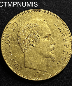 ,MONNAIE,EMPIRE,100,FRANCS,OR,NAPOLEON,1857,