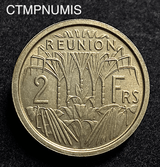 ,MONNAIE,REUNION,ESSAI,2,FRANCS,1948,