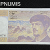 ,BILLET,20,FRANCS,DEBUSSY,1989,