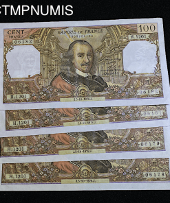 ,BILLET,100,FRANCS,CORNEILLE,1978,SPL,