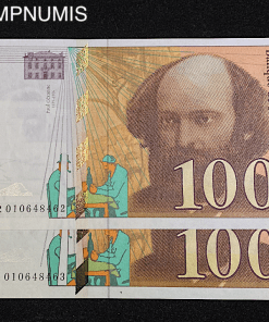 ,BILLET,100,FRANCS,CEZANNE,1997,NEUF,