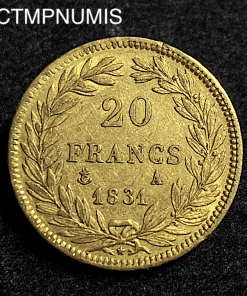 ,MONNAIE,ROYALE,20,FRANCS,OR,LOUIS,PHILIPPE,1831,