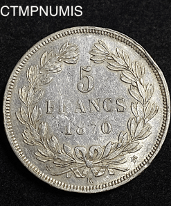 ,MONNAIE,5,FRANCS,CERES,1870,K,BORDEAUX,