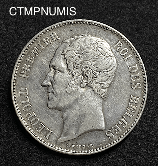 ,MONNAIE,BELGIQUE,5,FRANCS,ARGENT,1865,