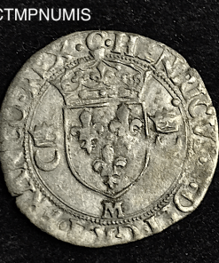 ,MONNAIE,ROYALE,DOUZAIN,HENRI,II,1552,M,TOULOUSE,