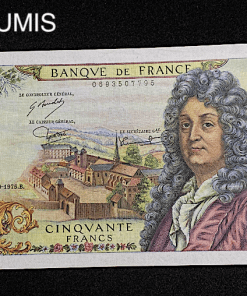 ,BILLET,50,FRANCS,RACINE,1975,SPL,