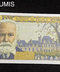 ,BILLET,5,FRANCS,NF,VICTOR,HUGO,1963,