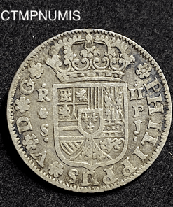 ,MONNAIE,ESPAGNE,2,REALES,ARGENT,1837,SEVILLE,