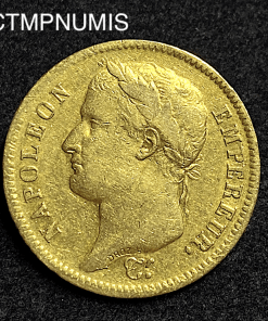 ,MONNAIE,EMPIRE,40,FRANCS,OR,NAPOLEON,1812,