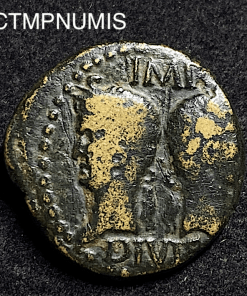 ,MONNAIE,AS,NIMES,CROCODILE,AUGUSTE,AGRIPPA,