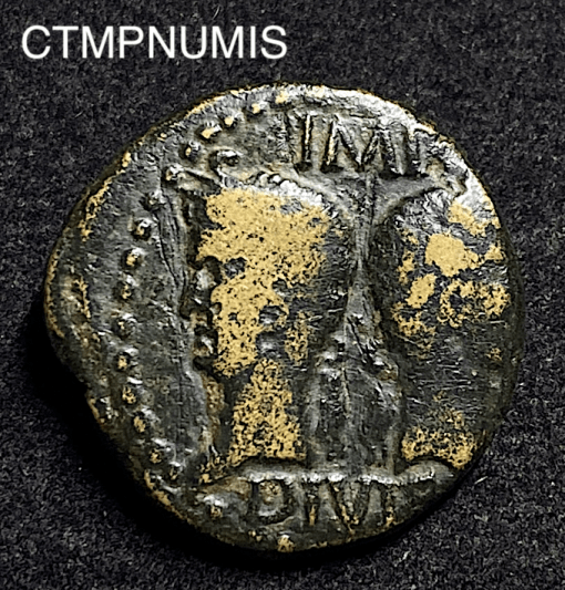 ,MONNAIE,AS,NIMES,CROCODILE,AUGUSTE,AGRIPPA,