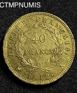 ,MONNAIE,40,FRANCS,OR,NAPOLEON,1812,