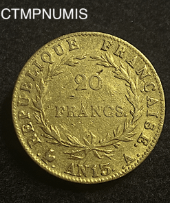 ,MONNAIE,20,FRANCS,OR,NAPOLEON,AN,13,