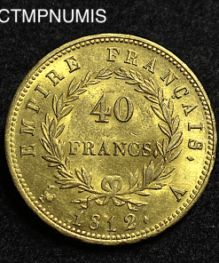 ,MONNAIE,40,FRANCS,OR,NAPOLEON,1812,SUP,