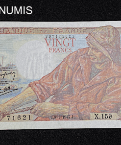 ,BILLET,20,FRANCS,PECHEUR,1947,NEUF,